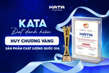 KATA được vinh danh Huy chương Vàng Sản phẩm Chất lượng Quốc gia 2025