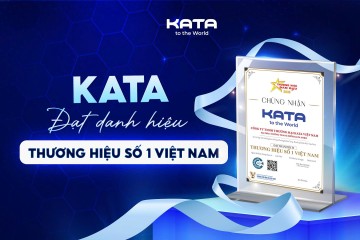KATA Việt Nam được vinh danh Thương hiệu Số 1 Việt Nam 2025