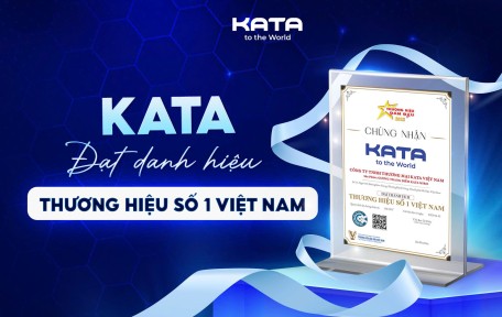 KATA Việt Nam được vinh danh Thương hiệu Số 1 Việt Nam 2025