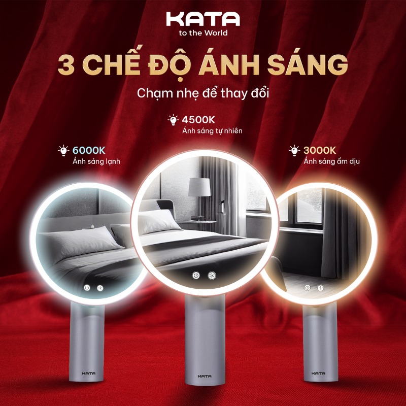 Gương trang điểm KATA Miro O2 
