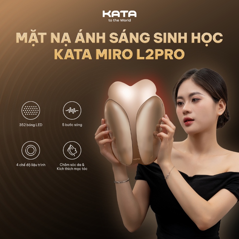 Mặt nạ ánh sáng sinh học KATA Miro L2Pro