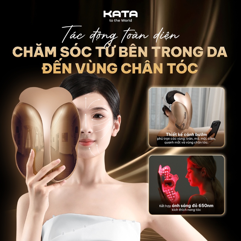 Mặt nạ ánh sáng sinh học KATA Miro