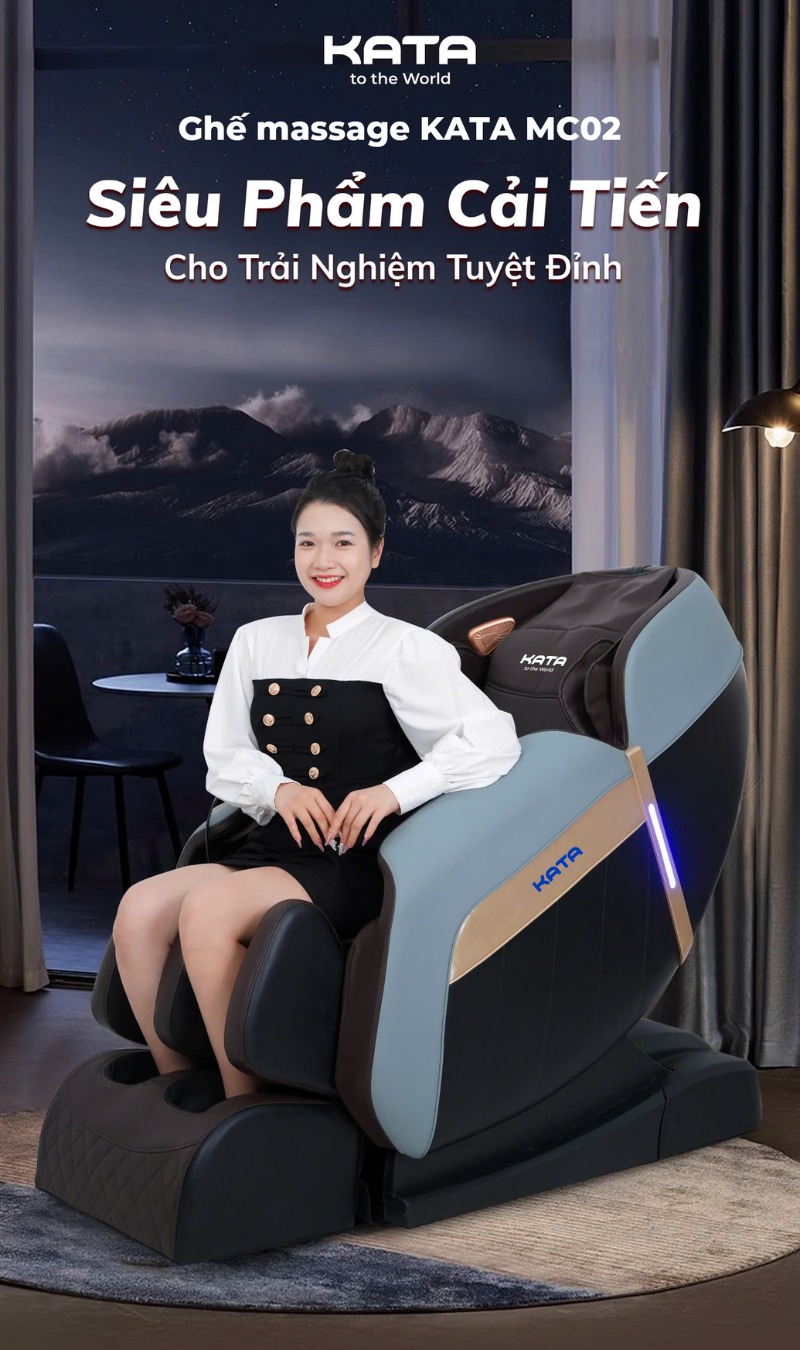 sản phẩm ghế massage KATA MC02