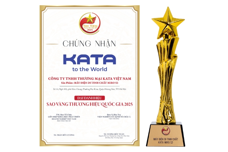 Giải thưởng Sao Vàng Thương Hiệu Quốc Gia 2025 của KATA