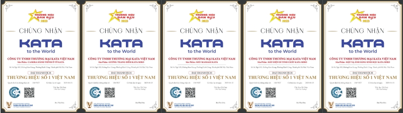 Các sản phẩm của KATA được vinh danh